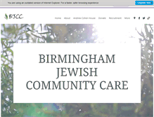 Tablet Screenshot of bhamjcc.co.uk